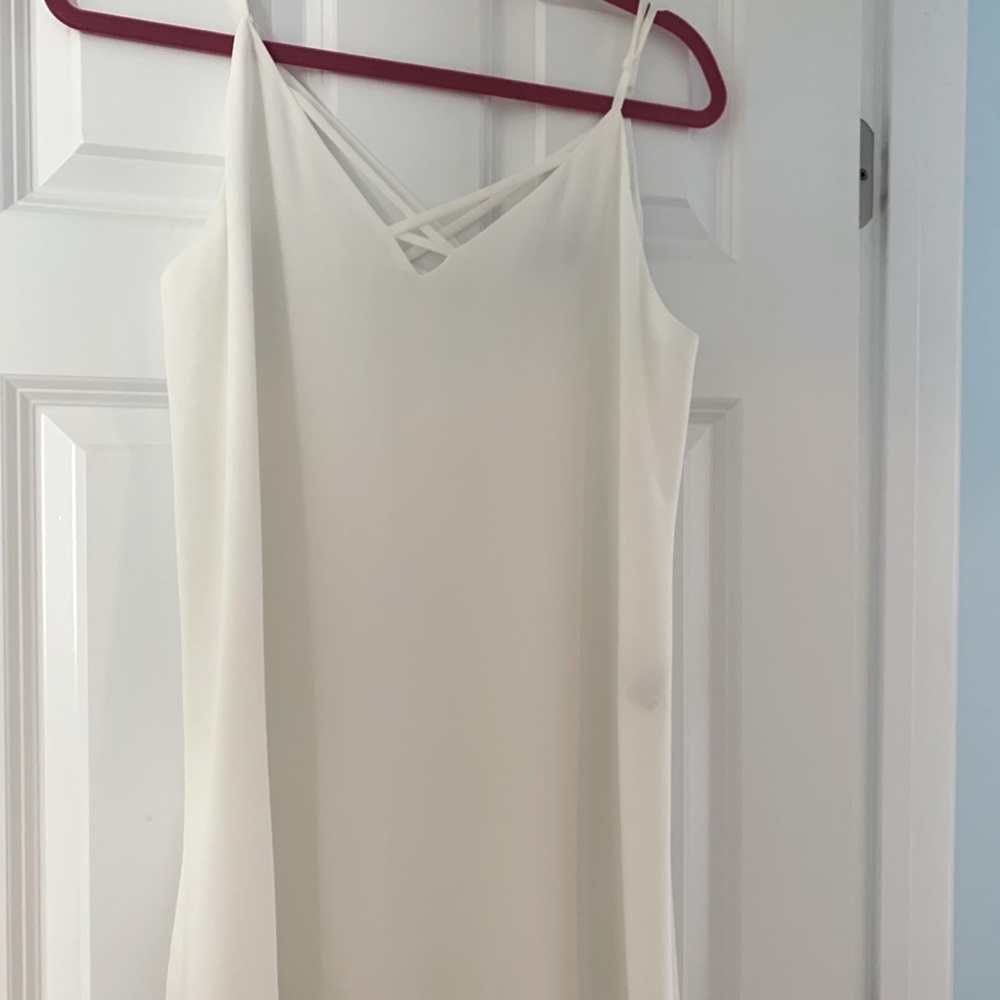 White tank top